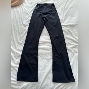 Flare leg cross waist leggings size xs